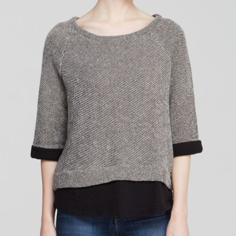 Soft Joie Gregorie French Terry Sweatshirt Size M